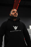 BJJ Hoodie - Roll Forever - Black