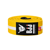 BJJ Kid Belt Yellow/White | BJJLIFESTYLE