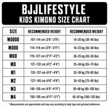ชุดกิโมโน BJJ Professional Kid - สีดำ | BJJLIFESTYLE