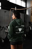BJJ Hoodie - Roll Forever - Dark Green