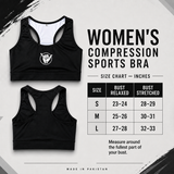 Pre-Oder Women’s BJJ Compression Top Sports Bra | BJJLIFESTYLE