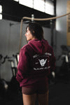Hoodie - Roll Forever - Dark Red