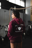 Hoodie - Roll Forever - Dark Red