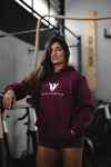 Hoodie - Roll Forever - Dark Red