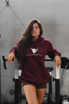 Hoodie - Roll Forever - Dark Red