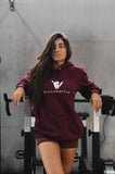 Hoodie - Roll Forever - Dark Red