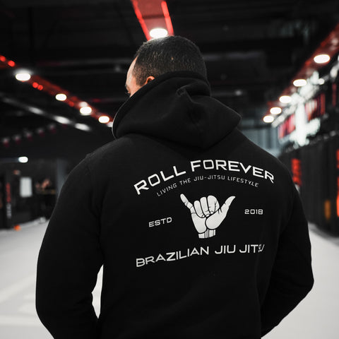 Hoodie Roll Forever - Black