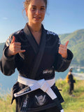 Pre order - BJJLIFESTYLE GI FEMALE BLACK - Bjjlifestyle